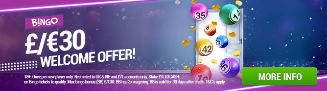 £/€30 Welcome Offer